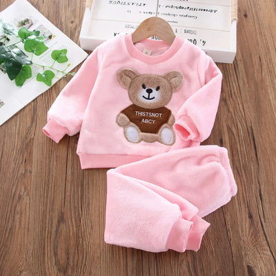 New Winter Baby Girls Boys Home wear Sets