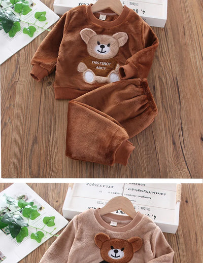 New Winter Baby Girls Boys Home wear Sets