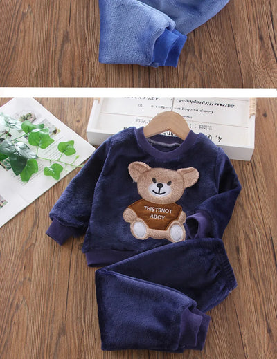 New Winter Baby Girls Boys Home wear Sets