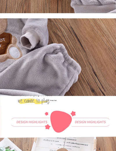 New Winter Baby Girls Boys Home wear Sets