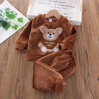 New Winter Baby Girls Boys Home wear Sets