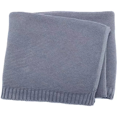 Embroidered Name Knitted Blanket