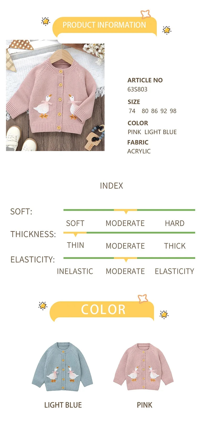 Knit Baby Sweater
