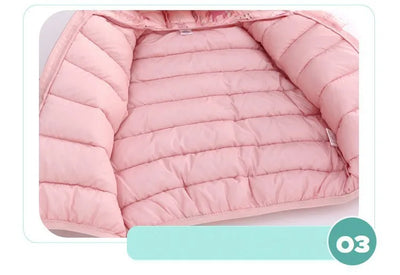 Hooded Lightweight Jackets For Kids