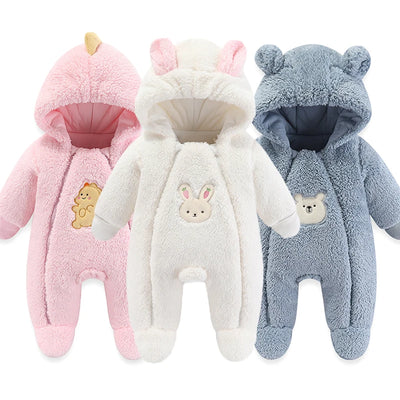 Newborn Baby Winter Romper
