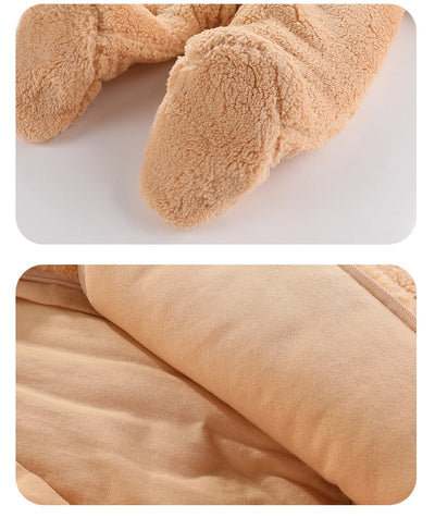Newborn Baby Winter Romper