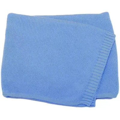 Personalized Name Baby Knitted Blanket Cotton for Winters