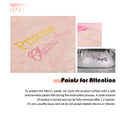 Custom Name Personalised Newborn Baby Blanket
