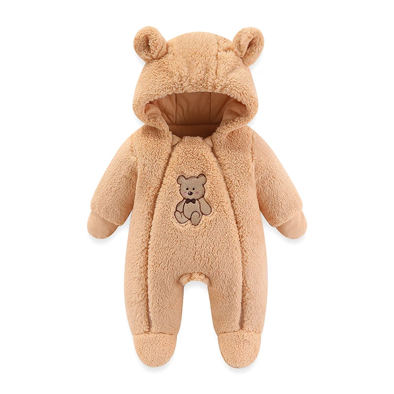 Newborn Baby Winter Romper