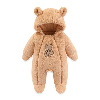 Newborn Baby Winter Romper