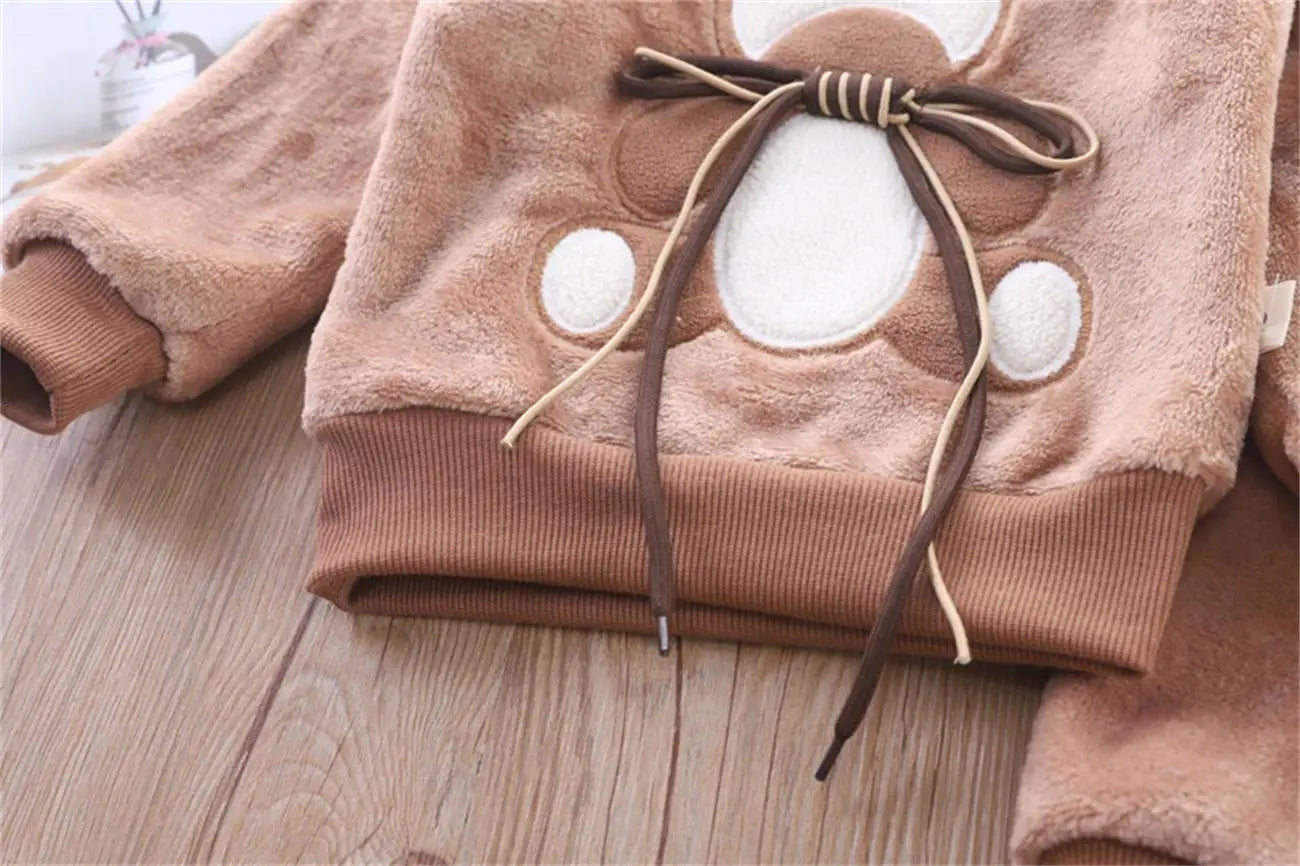 3PCS Winter Autumn Toddler Baby Suit