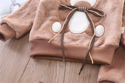 3PCS Winter Autumn Toddler Baby Suit