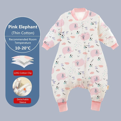 Baby Cartoon Split-legged Sleepsacks