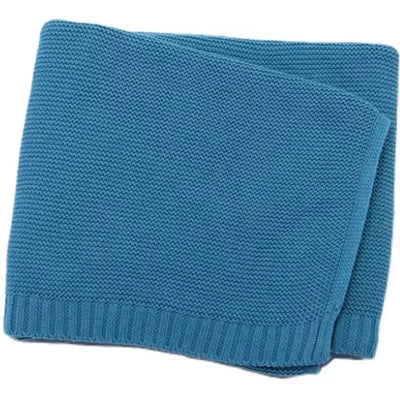Personalized Name Baby Knitted Blanket Cotton for Winters