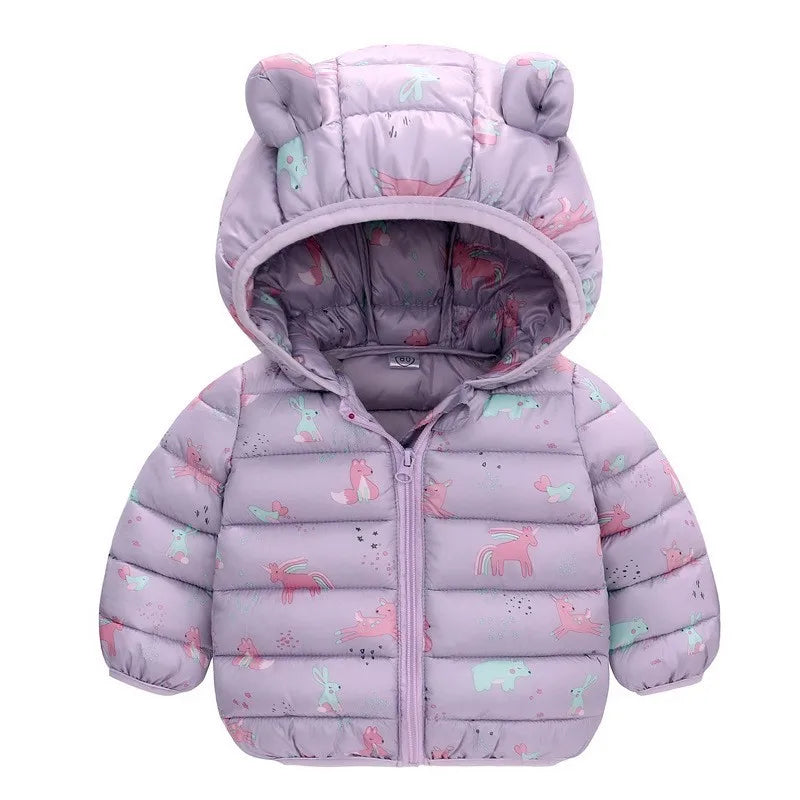 Hooded Lightweight Jackets For Kids