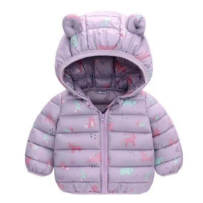 Hooded Lightweight Jackets For Kids