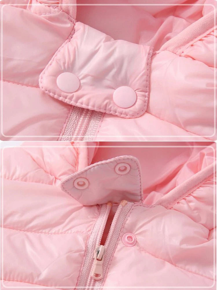 Hooded Lightweight Jackets For Kids