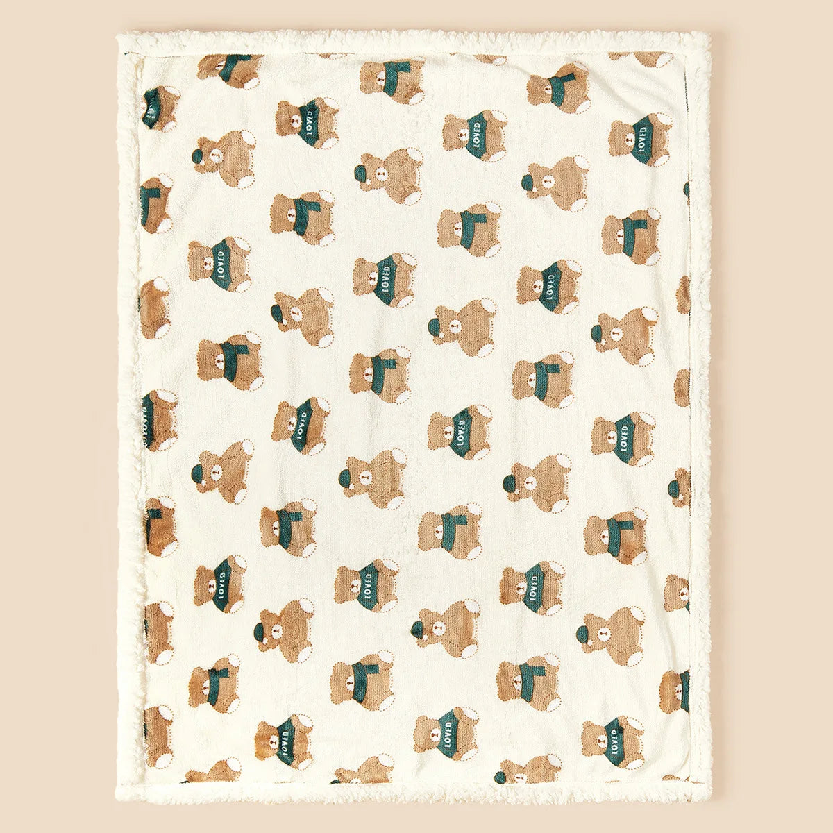 Winter Baby Blanket Fleece Warm Quilt