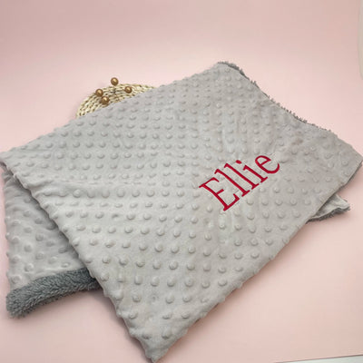 Custom Name Personalised Newborn Baby Blanket