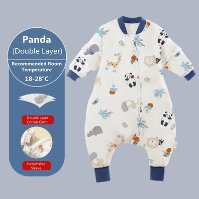 Baby Cartoon Split-legged Sleepsacks