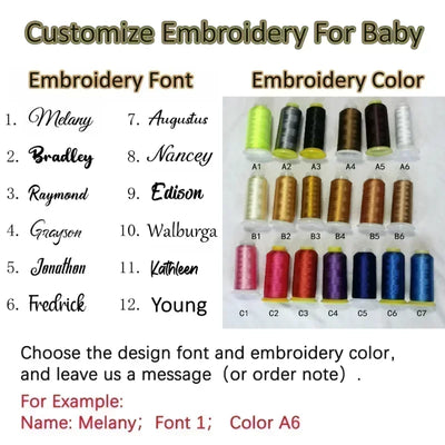 Personalized Name Baby Knitted Blanket Cotton for Winters