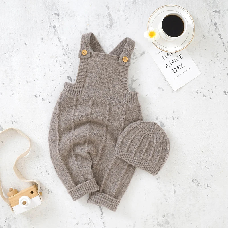 Baby Romper with Hat