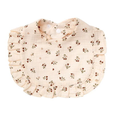 Flower Print Baby Bibs