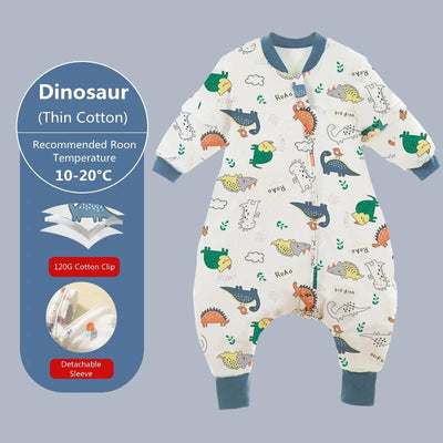 Baby Cartoon Split-legged Sleepsacks
