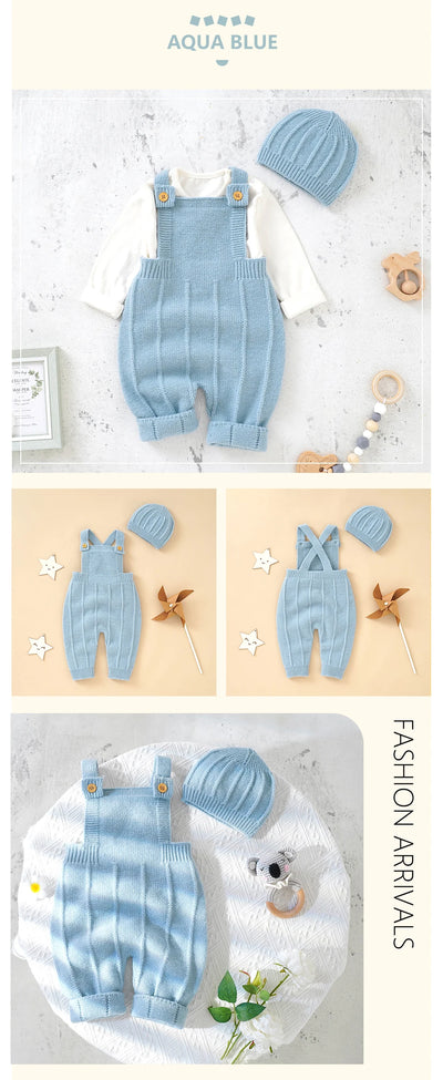 Baby Romper with Hat