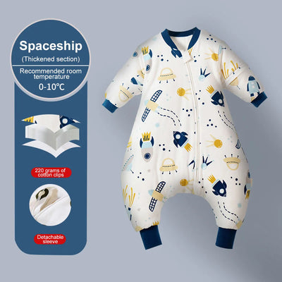 Baby Cartoon Split-legged Sleepsacks