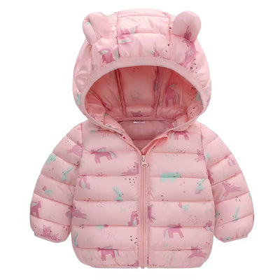 Hooded Lightweight Jackets For Kids