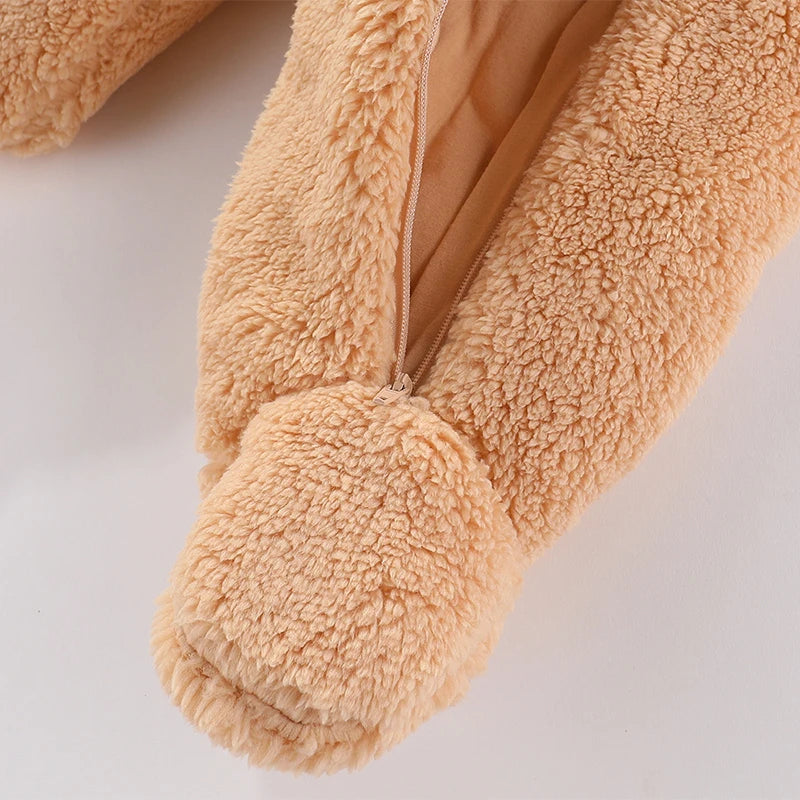 Newborn Baby Winter Romper