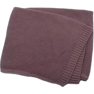 Personalized Name Baby Knitted Blanket Cotton for Winters