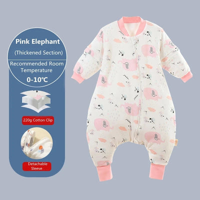 Baby Cartoon Split-legged Sleepsacks
