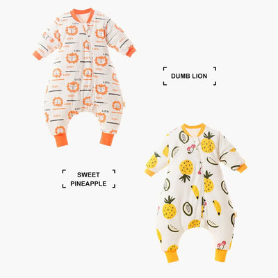 Baby Cartoon Split-legged Sleepsacks