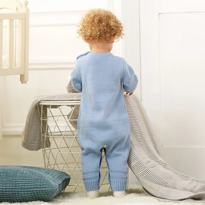 Cute Rabbit Knitted Baby Rompers