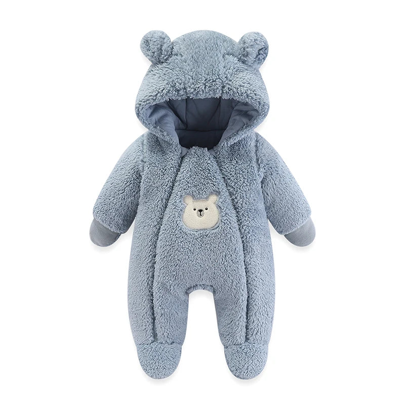 Newborn Baby Winter Romper