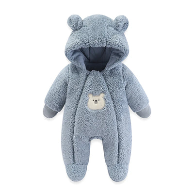 Newborn Baby Winter Romper