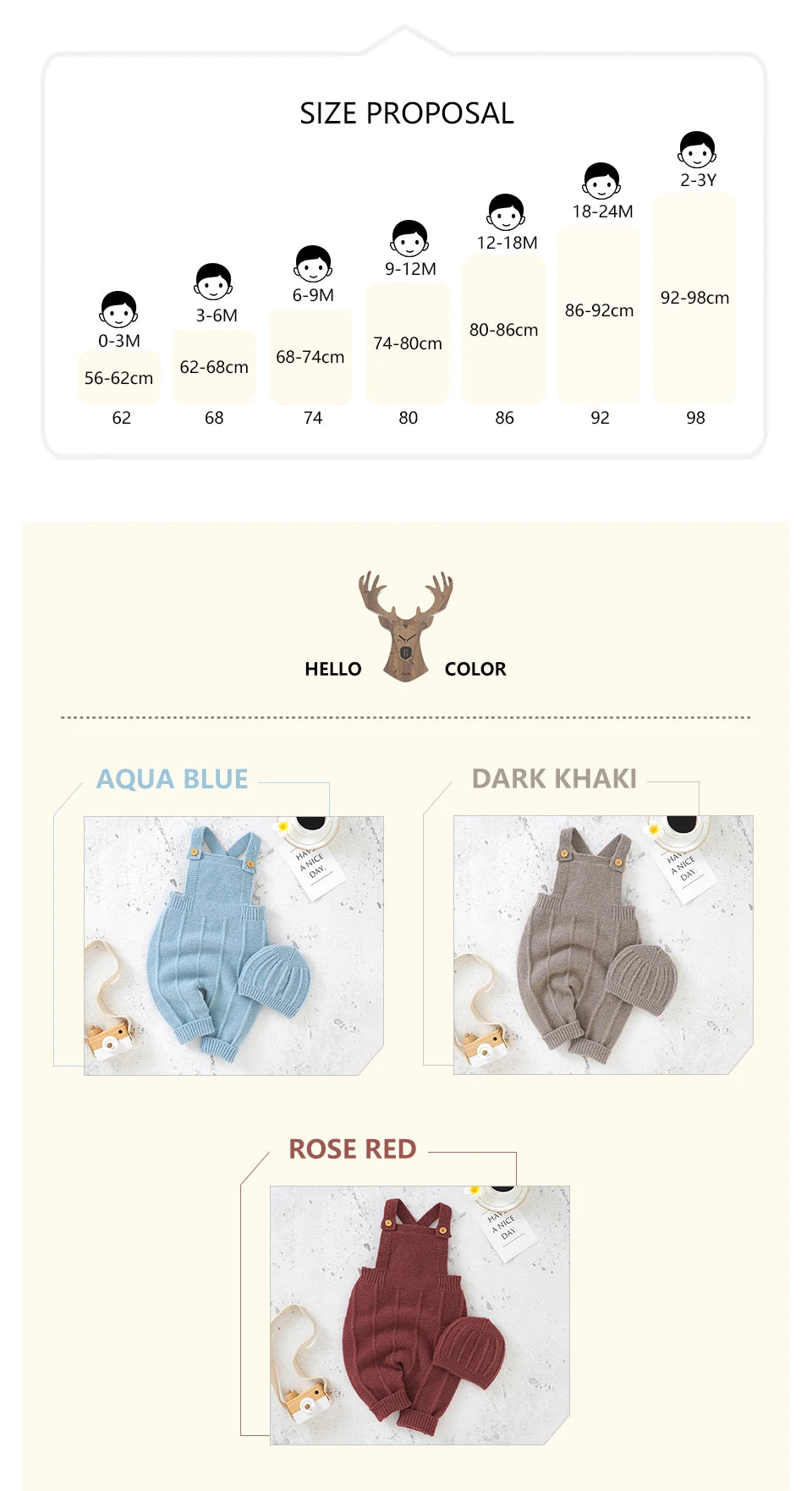 Baby Romper with Hat