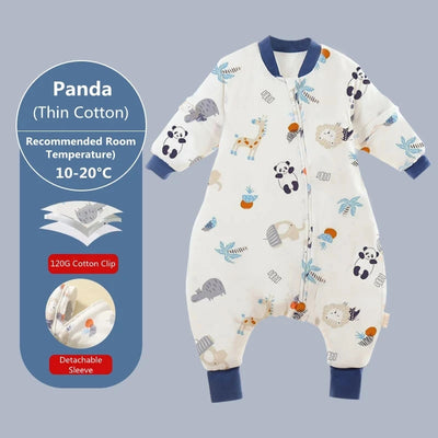 Baby Cartoon Split-legged Sleepsacks