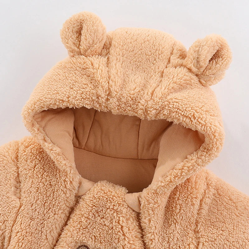 Newborn Baby Winter Romper