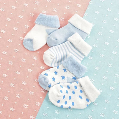 5 Pairs Autumn Winter Warm Strip Baby Sock
