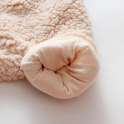 Baby Winter Thick Romper Solid Cotton Warm