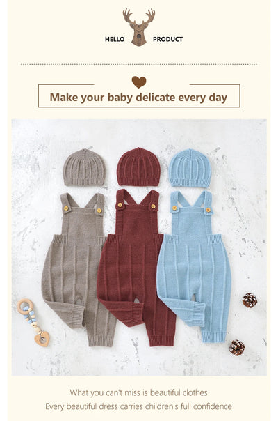 Baby Romper with Hat