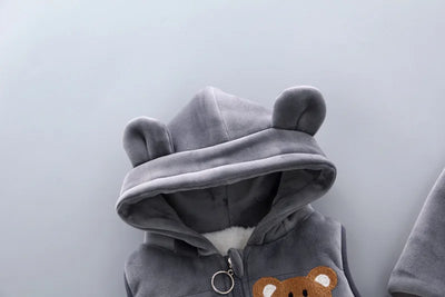3PCS Winter Autumn Toddler Baby Suit