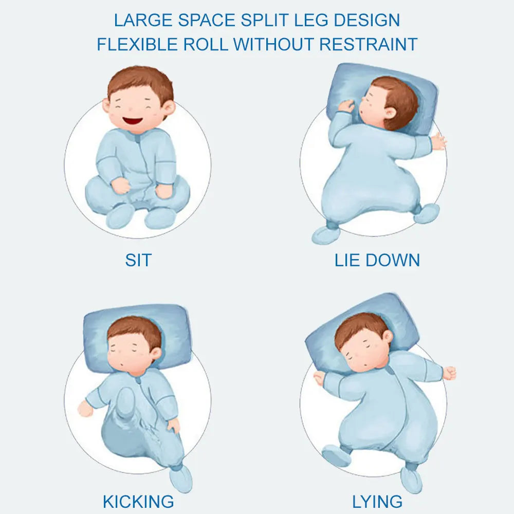 Baby Cartoon Split-legged Sleepsacks