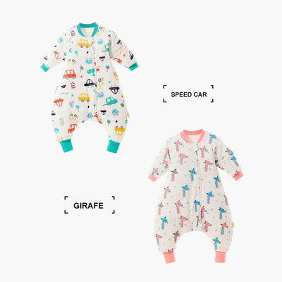 Baby Cartoon Split-legged Sleepsacks