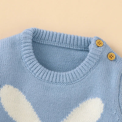Cute Rabbit Knitted Baby Rompers