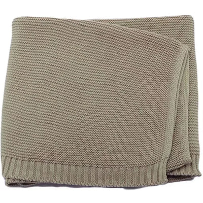 Embroidered Name Knitted Blanket