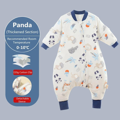 Baby Cartoon Split-legged Sleepsacks